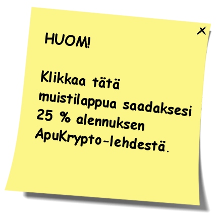 Tilaa Apu Krypto tarjoushintaan! Uskomaton huipputarjous! Vallan uskomaton huipputarjous! Tilaa ApuKrypto huippuedulliseen tarjoushintaan! Tarjous voimassa ainoastaan rajoitetun ajan. Tilaa heti! tilaa apu krypto lehti tarjoushinta ApuKrypto ristikkolehti Apu Ristikot Apu Krypto Ristikot-lehti apuristikot ristikot kryptot lehtitilaus Apu Ristikot tarjous